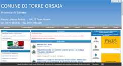 Desktop Screenshot of comune.torre-orsaia.sa.it